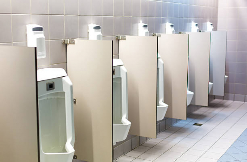 Acessórios para Divisórias Sanitárias SETOR CENTRO OESTE - Acessórios para Divisórias de Banheiro Público