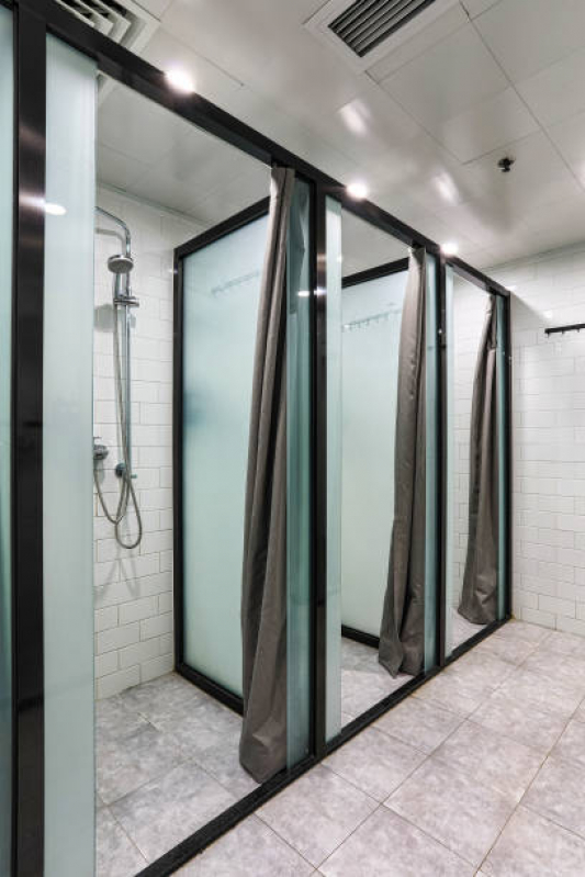 Divisória Banheiro Granito Espessura sob Encomenda Maracaju - Divisória em Granito para Banheiro
