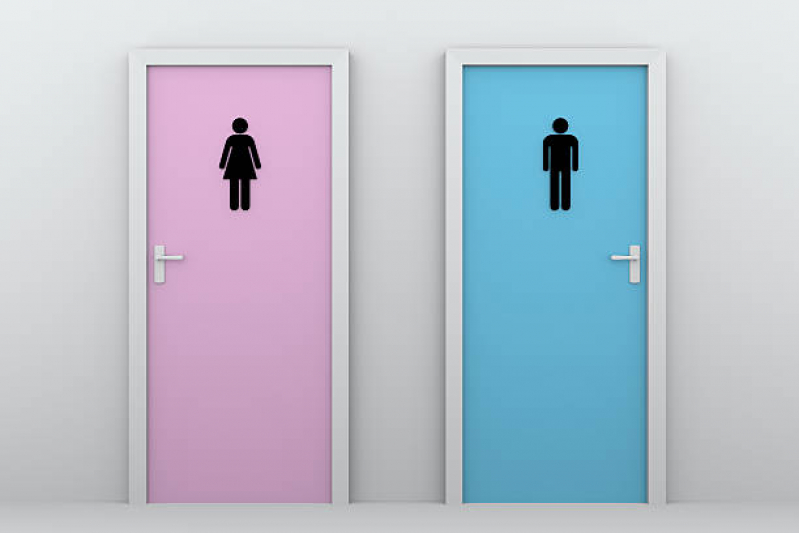 Porta para Divisória de Banheiro VILA NOVA - Porta para Banheiro Branca