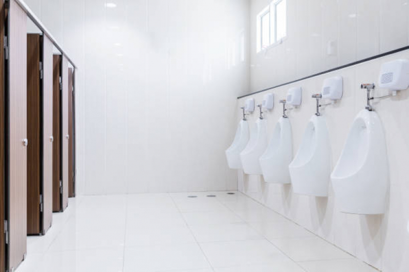 Preço de Divisória para Banheiro Coletivo Maracaju - Divisória de Pvc para Banheiro