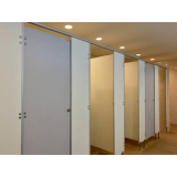 divisória de banheiro coletivo masculino preço Setor Nova Suíça